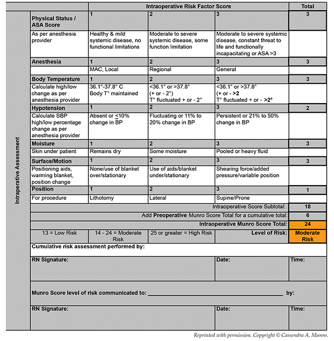 Pressure Ulcer Assessment Tool